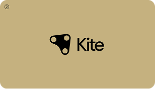 Kite logo on light background