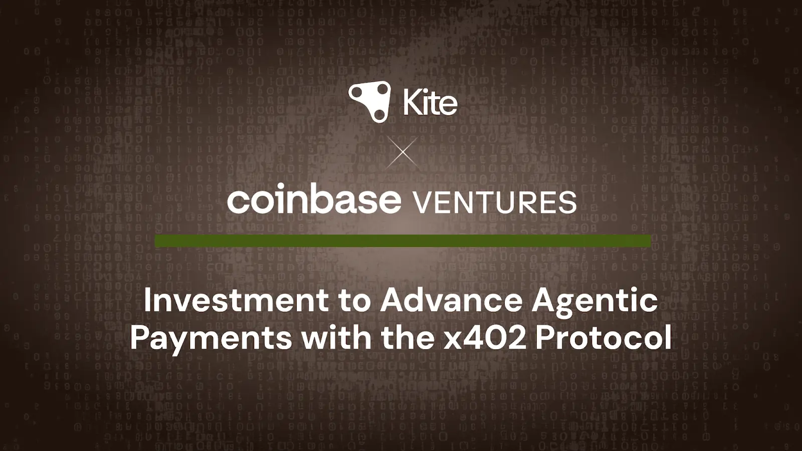 Kite Announces Investment From Coinbase Ventures to Advance Agentic Payments with the x402 Protocol 